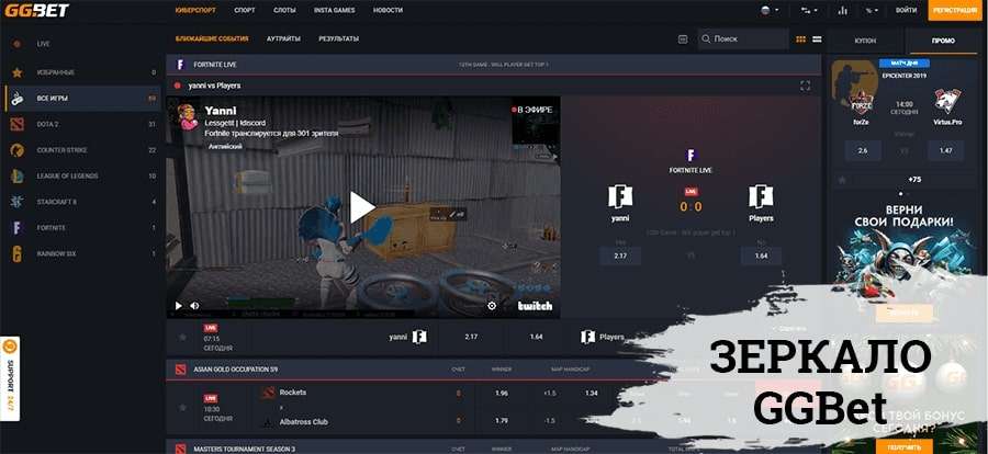 Как работает зеркало GGBET Как работает зеркало GGBET